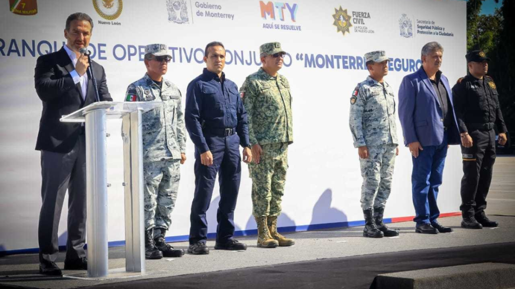 Operativo Monterrey Seguro. Adrián de la Garza.