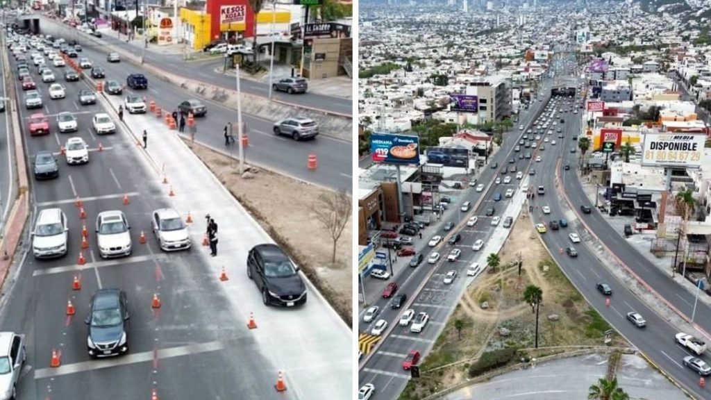 Carril-reversible-leones-movilidad - Adelante Mty