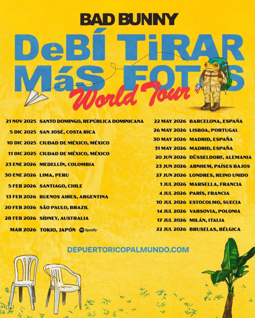 Dtmf World Tour Bad Bunny - Adelante Mty - Adelante Mty