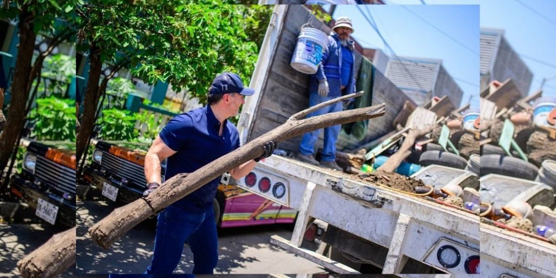 Supervisa Alcalde Regio Programa De Descacharrización-hola Mty - Adelante Mty Programas-de-limpieza-descacharrización-de-colonia-ferrocarrilera - Adelante Mty