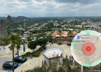 Temblor en Montemorelos, magnitud de 4.5 grados