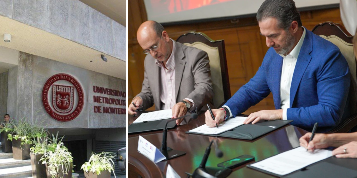 Firman-convenio-autoridades-de-monterrey-y-la-umm-para-impulsar-el-desarrollo-profesional-de-jóvenes - Adelante Mty