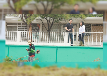 mantenimiento de escuelas, Monterrey, escuelas públicas, regreso a clases, limpieza