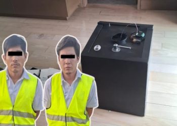 dos-guardias-de-seguridad-detenidos-por-robo-en-fraccionamiento-privado-en-monterrey