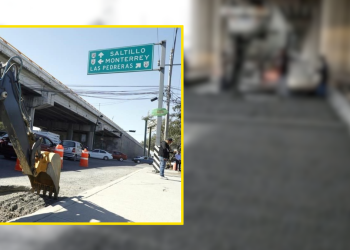 Libramiento Noreste en Escobedo, movilidad urbana, obras viales, tercer carril, flujo continuo